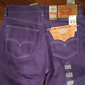 Levi's jeans purple 32 * 32